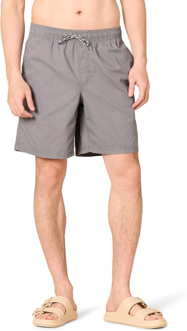 Amazon Essentials Short de Marche avec Entrejambe de 20 cm et Cordon de Serrage Coupe Décontractée (Disponible en Grandes Tailles) Homme
