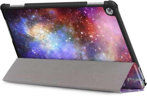 Acelive Slim Fit PU Cuir Étui Housse Coque avec Support Ultra-Mince et Léger et la Fonction Sommeil/Réveil Automatique pour Huawei Mediapad M5 Lite 10 10.1 Pouces – Image 3