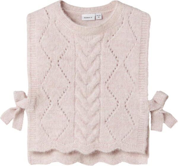 NAME IT Knit Vest Nmflea Gilet en Maille Fille