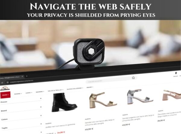 Ricreo Housse Webcam compatible avec Logitech StreamCam Slider Couverture de confidentialité couvrant d'obturation spécialement pour StreamCam de Logitech Camera Shutter Cover, protège votre vie – Image 4