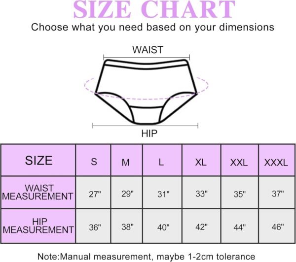 Lot de 2 slips de sous-vêtements adaptatifs faciles pour femme avec fermeture Magic Stick pour patients, personnes âgées. – Image 4