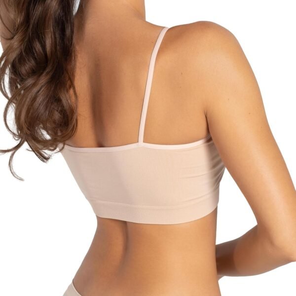 Gatta Sport Basic Top, Soutien-Gorge de Sport à Fines Bretelles, Beau, Doux, Confortable, Fitness, Pas de Coutures latérales, près du Corps – Image 4