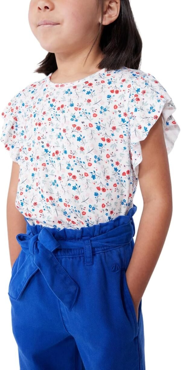 Petit Bateau Tee Shirt Manches Courtes Fille – Image 3