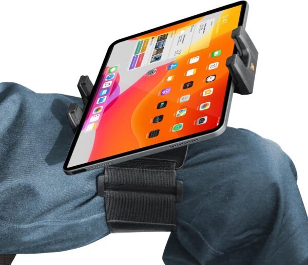 OHLPRO Pilot Genouillère pour tablette et iPad Pro 12,9", iPad mini, iPhone et tout autre Galaxy Tab 5"-13", Kindle, Fire HD, téléphone et tablettes, accessoires pilotes pour iPad