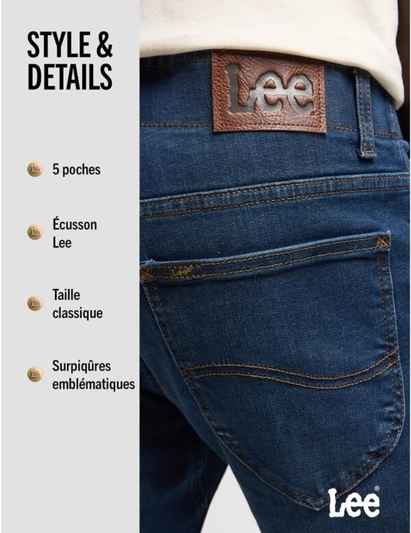 Lee Slim Fit MVP Jeans Homme – Image 5