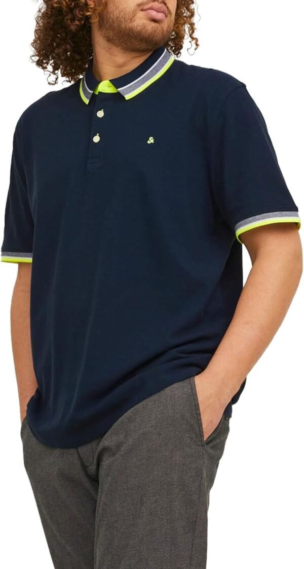JACK & JONES Polo Jjepaulos SS Noos Pls Pantalon Chino Homme
