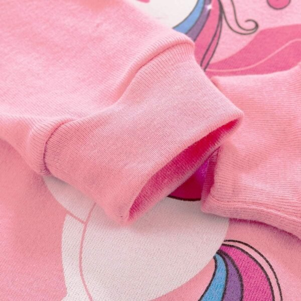 Garsumiss Ensemble de Pyjama Fille 100% Coton Costume Vêtement de Nuit – Image 4