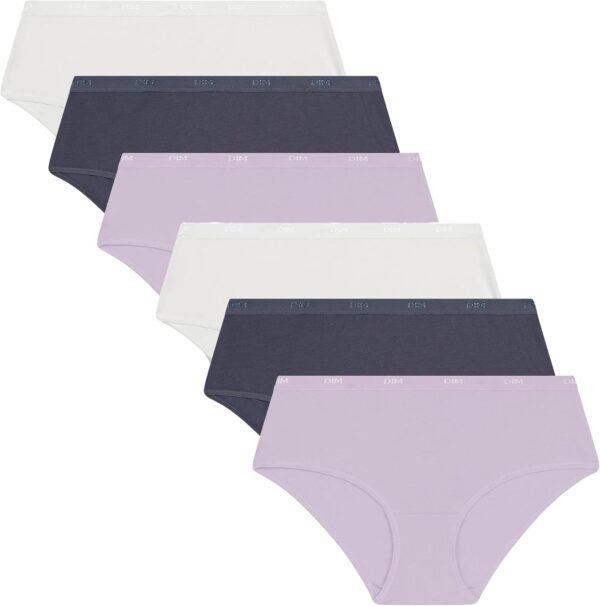Dim Lot de Boxers Les Pockets Ecodim sous-vêtement 6 Femme