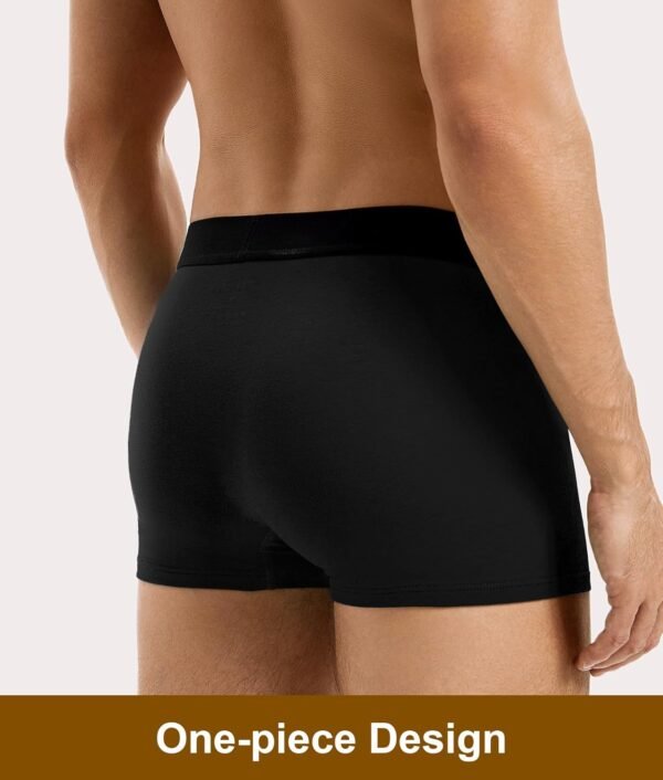 YESWEL Boxer Homme Lot de 10,Coton Calecon,Doux et Respirant,sans Étiquette sous-Vêtement,avec Ceinture Élastique (S - 4XL) – Image 5