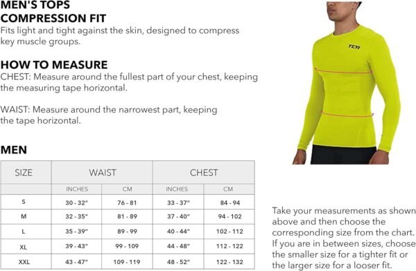 TCA Pro Performance T-Shirt de Compression Couche de Base Manches Longues pour Le Sport Tee-Shirt Thermique Garçon – Image 6