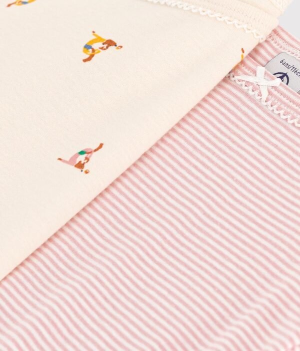 Petit Bateau Chemises Bretelles (Lot de 2) Fille – Image 3