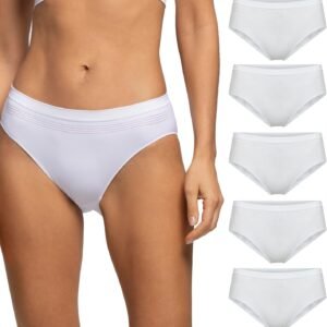 POMPEA Slip Seamless Vêtements de Corps de Sport (Lot de 5) Femme