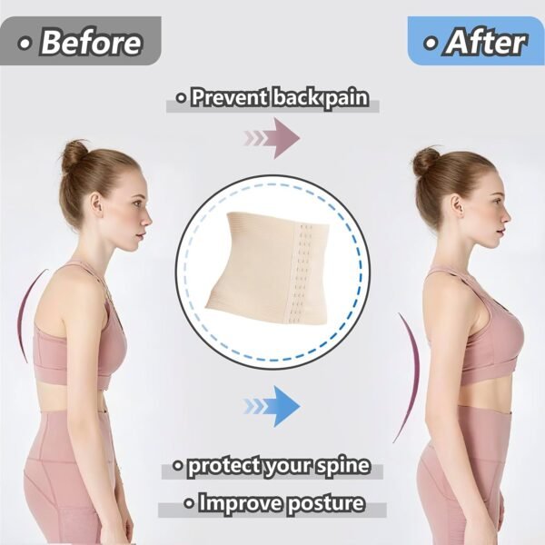OYIWINMI Gaine Amincissante Ventre Plat Femme,Corset Femme Ventre Plat,Ceinture Post Accouchement,Post accouchementiest adapté à la récupération après l'accouchement – Image 6