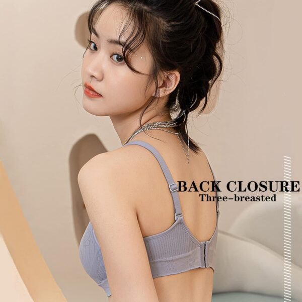 Anntry Soutiens-Gorge en Coton pour Adolescentes sous-vêtements Respirants Soutien-Gorge de Sport avec Bretelles réglables Bralette d'entraînement pour Femmes Filles – Image 4