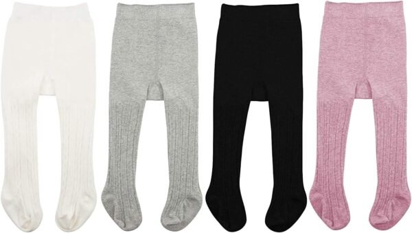 Zando Collants en coton pour bébé fille