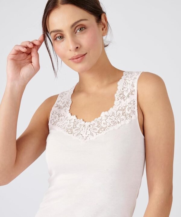 Damart - Débardeur Douceur Soyeuse Thermolactyl Femme Rose Taille 42-44 (M) – Image 2