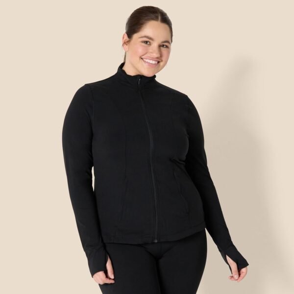 Amazon Essentials Veste Zippée Active FormFlex Ultra Douce, Coupe Ajustée Femme – Image 6