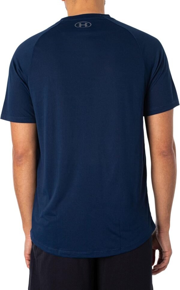 Under Armour UA Tech 2.0 Short Sleeve Tee, Light and Breathable Sports T-Shirt, Gym Clothes with Anti-Odour Technology Men – Image 3