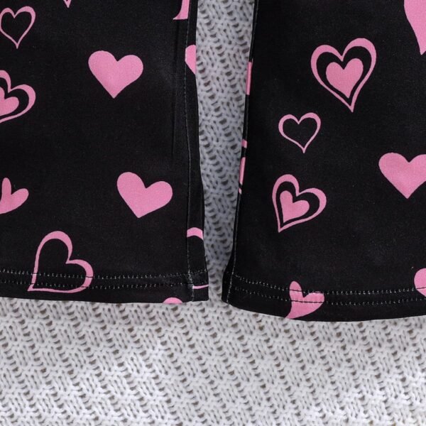 Pilipulu Ensembles Fille Sweatshirt Legging en Coton 2 Pièces Vêtements Mode pour Fille Pull 2-7 ans – Image 6