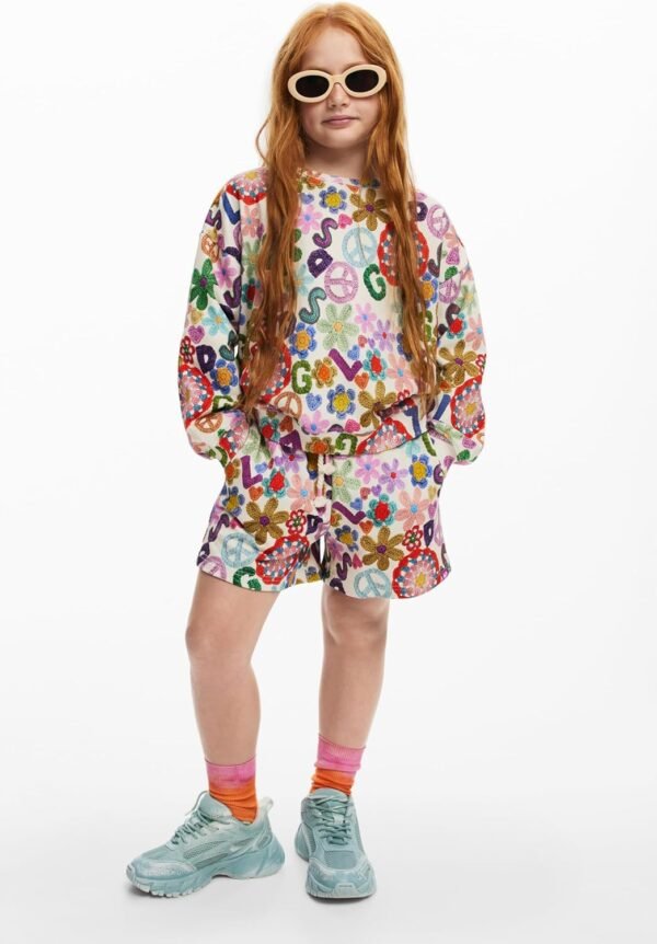 Desigual Sweatshirt Fille – Image 4