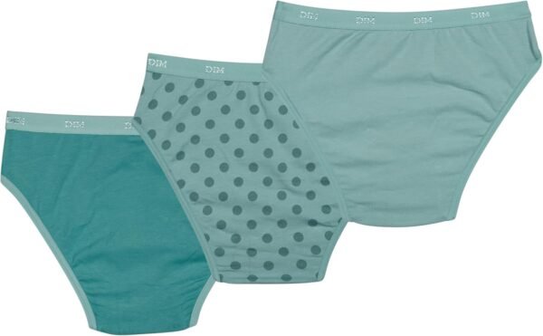 Dim Lot de 3 Culottes en Tissu Respirant D093G pour Filles – Image 2