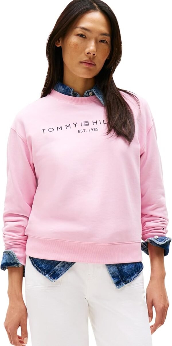 Tommy Hilfiger Sweat Femme Sans Capuche
