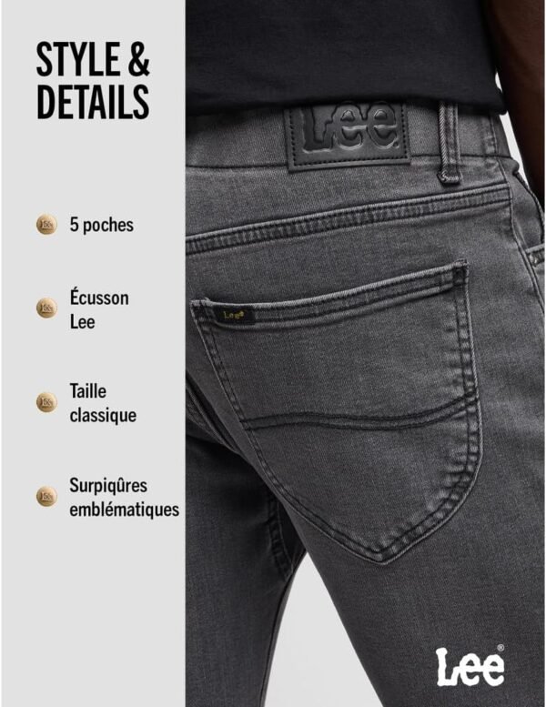 Lee Slim Fit MVP Jeans Homme – Image 6