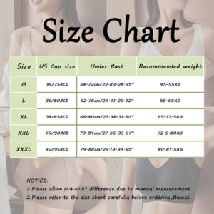 Alternative view of RLEHJN Lot De 3 Soutiens-Gorge De Sport Femme sans Armatures Brassière Femme Sexy Push Up Anti-Affaissement Soutiens-Gorge Dos Nu Bretelles Réglables Doux Et Respirant Brassière De Tous Les Jours