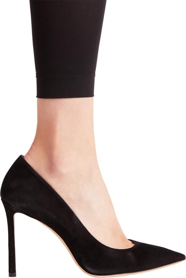 FALKE femme Matt Deluxe 30 DEN leggings transparents effet voile mats unis résistants ceinture large confort sans pression idéaux portés avec une robe ou jupe fil fin doux 1 paire – Image 7