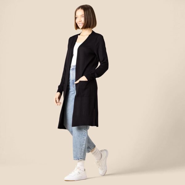 Amazon Essentials Cardigan Léger à Manches Longues et Ouvert sur Le Devant (Disponible en Grande Taille) Femme – Image 5