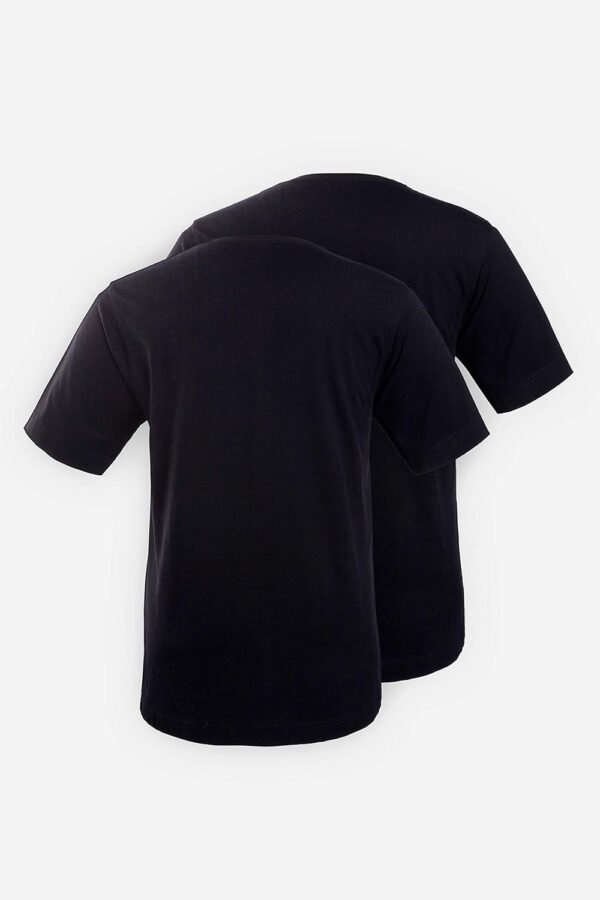 JP 1880 Hommes Grandes Tailles L-8XL Lot de 2 T-Shirts, col Rond, Collection Basic - Jusqu'au 8 XL 702637 – Image 5