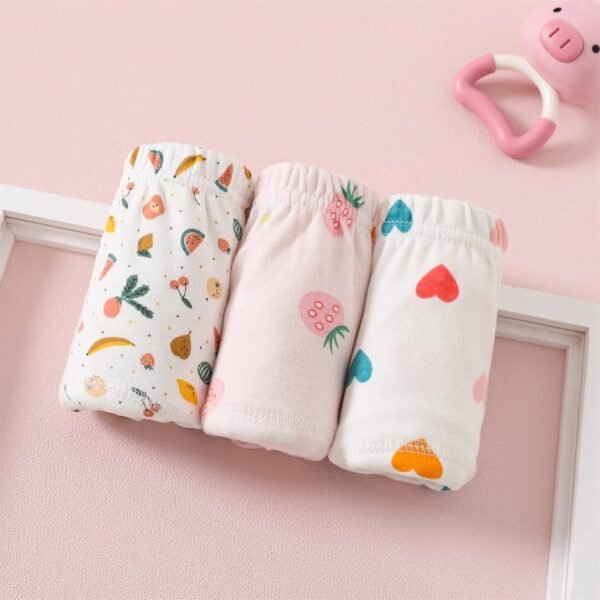 Yealoo Lot de 3 Culotte d'apprentissage en Coton pour Garçon, Lavable et Réutilisable, pour l'Entraînement à la Propreté, pour Les Enfants de 1 à 3 Ans – Image 4