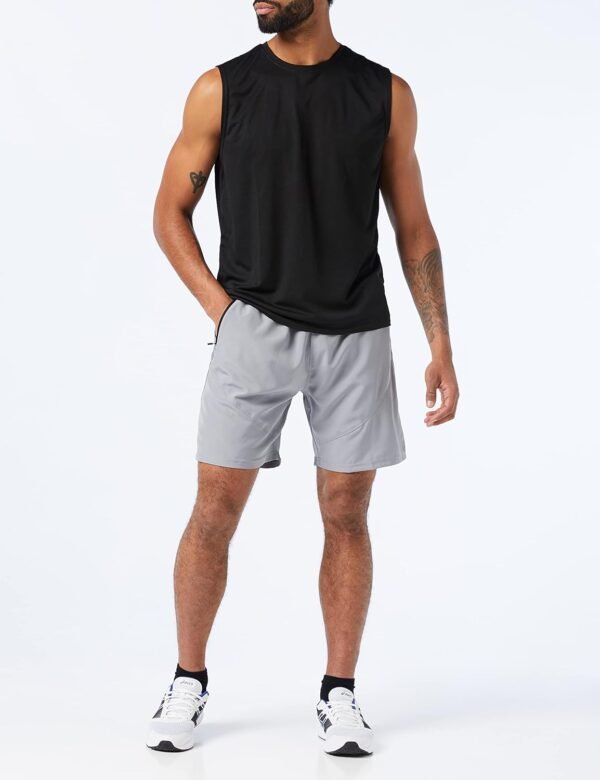 MEETYOO Debardeur Homme, Manches Maillot Running Tee Shirt pour Sports Jogging Musculation Vest – Image 2