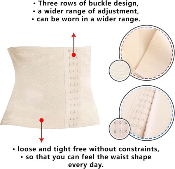 OYIWINMI Gaine Amincissante Ventre Plat Femme,Corset Femme Ventre Plat,Ceinture Post Accouchement,Post accouchementiest adapté à la récupération après l'accouchement – Image 4