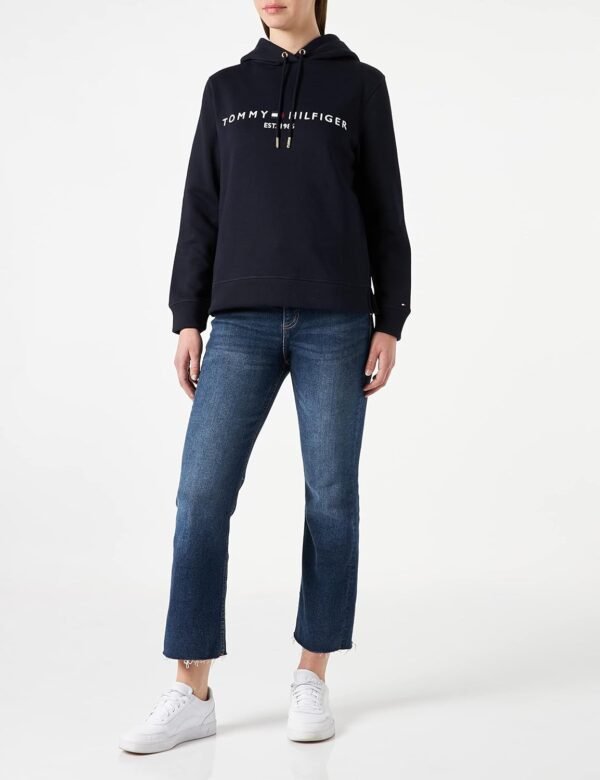 Tommy Hilfiger Sweat à Capuche Femme Heritage avec Capuche – Image 3