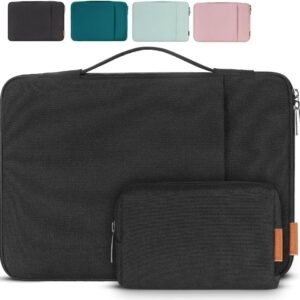 Alternative view of DOMISO Housse de Protection pour Ordinateur Portable 14 Pouces de Housse de Protection Antichoc pour Ordinateur Portable, Noir