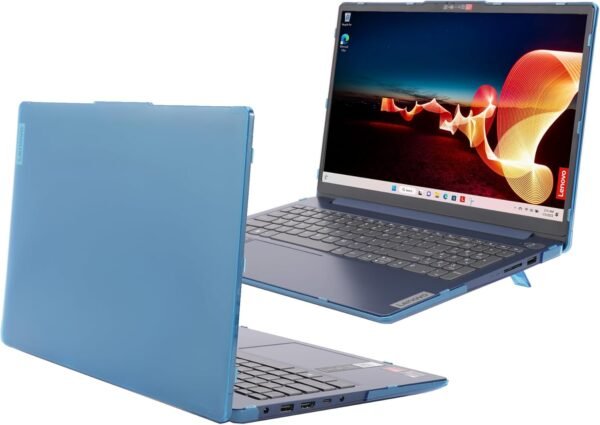 mCover Coque Compatible avec Lenovo IdeaPad Slim 3 2022-2024 15" | 3i 15ABR8 / 15AMN8 / 15IAH8 / 15IAN8 / 15IRH8 / 15IRU8 (ne Convient Pas à d'autres modèles Lenovo) - Aqua