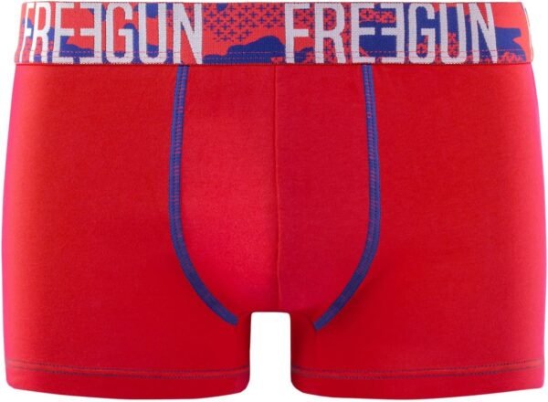 FREEGUN Boxer Homme Coton, Caleçon Homme, Hypoallergénique et Stretch (Lot de 4) – Image 3