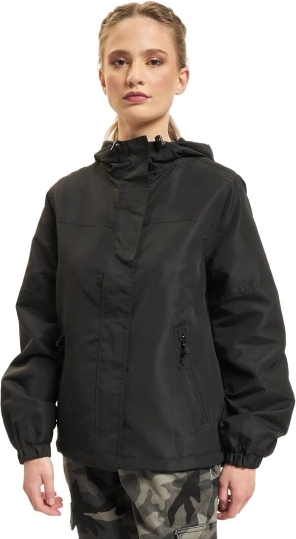 Brandit Women Summer Frontzip Windbrea, color: black, size: M