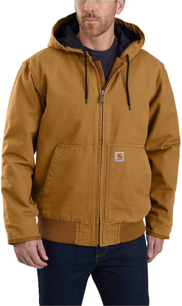 Carhartt Veste Active Isolante en Toile Lourde Délavée Loose Fit Veste Homme (lot de 1)