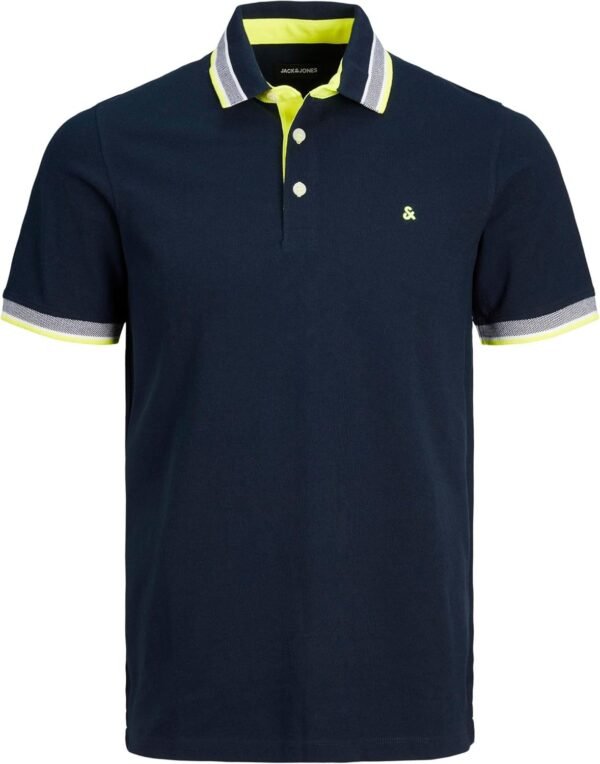 JACK & JONES Polo Jjepaulos SS Noos Pls Pantalon Chino Homme – Image 2