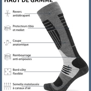 Alternative view of Occulto Chaussettes de Ski Homme lot de 2, lot de 4 (modèle: Felix)
