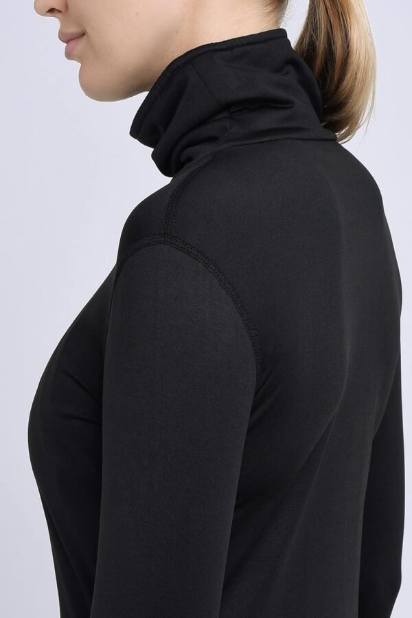 TCA Warm-Up Femme - Tee-Shirt Manches Longues de Sport et Running - avec Col Roulé – Image 4