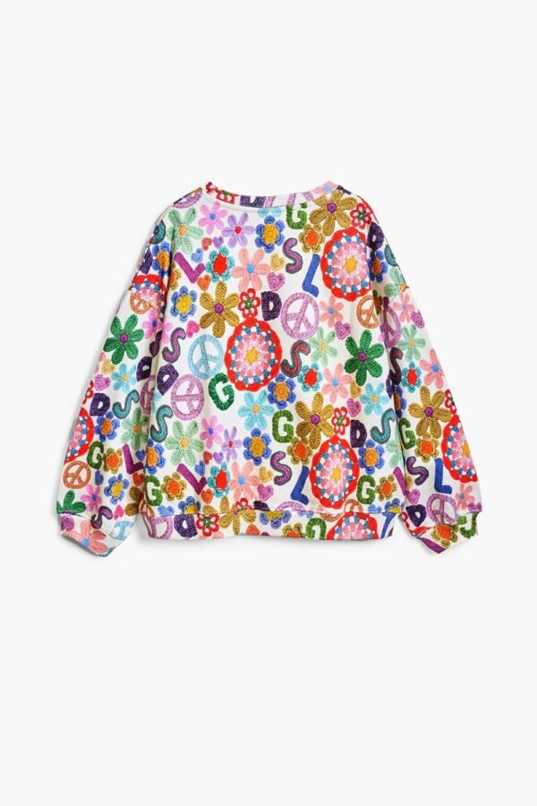 Desigual Sweatshirt Fille – Image 2