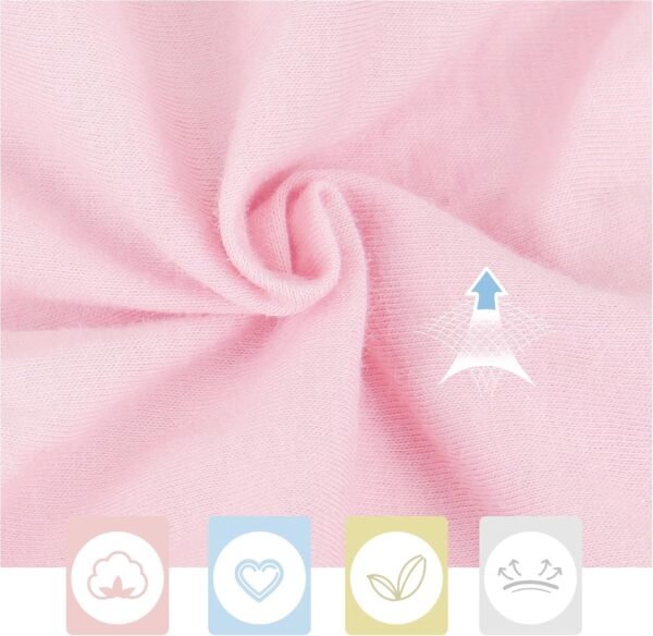 Billion Xin Caleçon confortable élégant couleur unie avec volants princesse pour bébé fille – Image 5