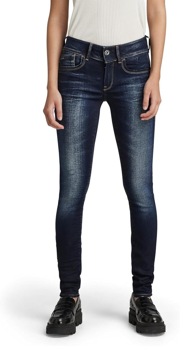 G-STAR Femmes Lynn Mid Waist Skinny Jeans
