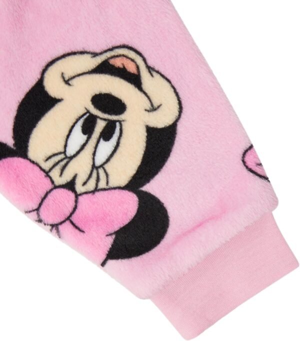 Minnie Mouse - Sweat à Capuche Filles Surdimensionné - Pull Couverture pour Filles avec Grande Poche Avant – Image 5