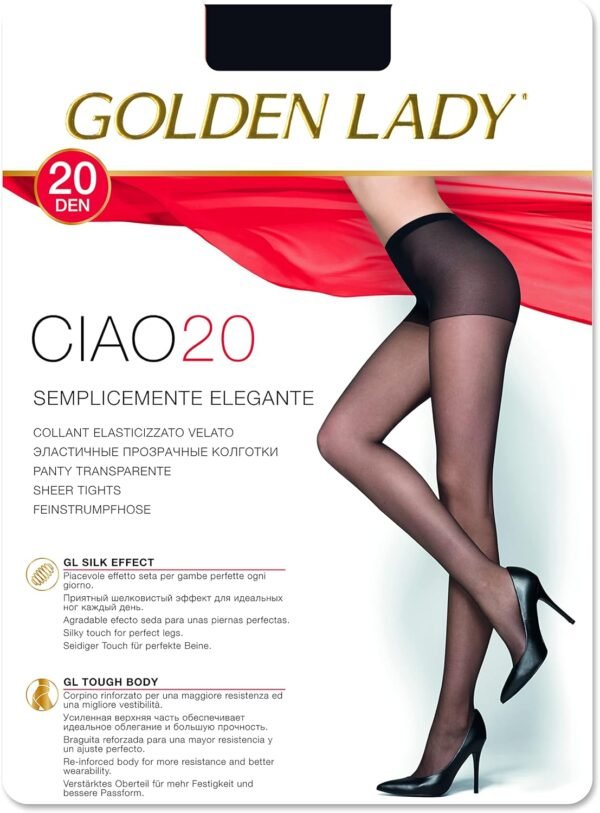 Golden Lady Collants (Lot de 5) Femme – Image 2