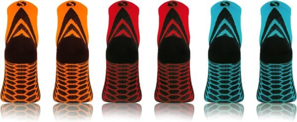 sesto senso Chaussettes Sport de Course Colorées Femme Homme Lot de 3-12 Paires – Image 4