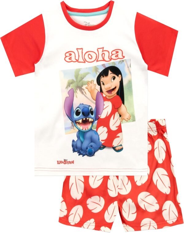 Disney - Ensemble De Pyjamas - Lilo & Stitch - Fille